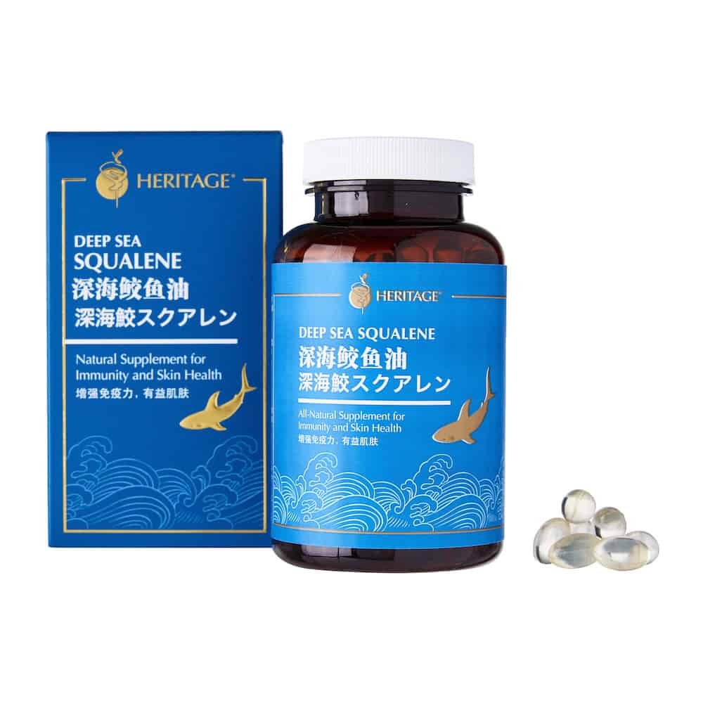 Heritage Gold® Deep Sea Squalene 深海鲛鱼油 [Single Pack]