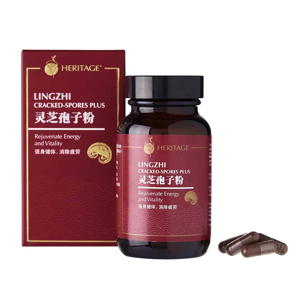 Heritage Gold® Lingzhi Cracked Spores Plus 灵芝袍子粉 [Single Pack][Tonic]