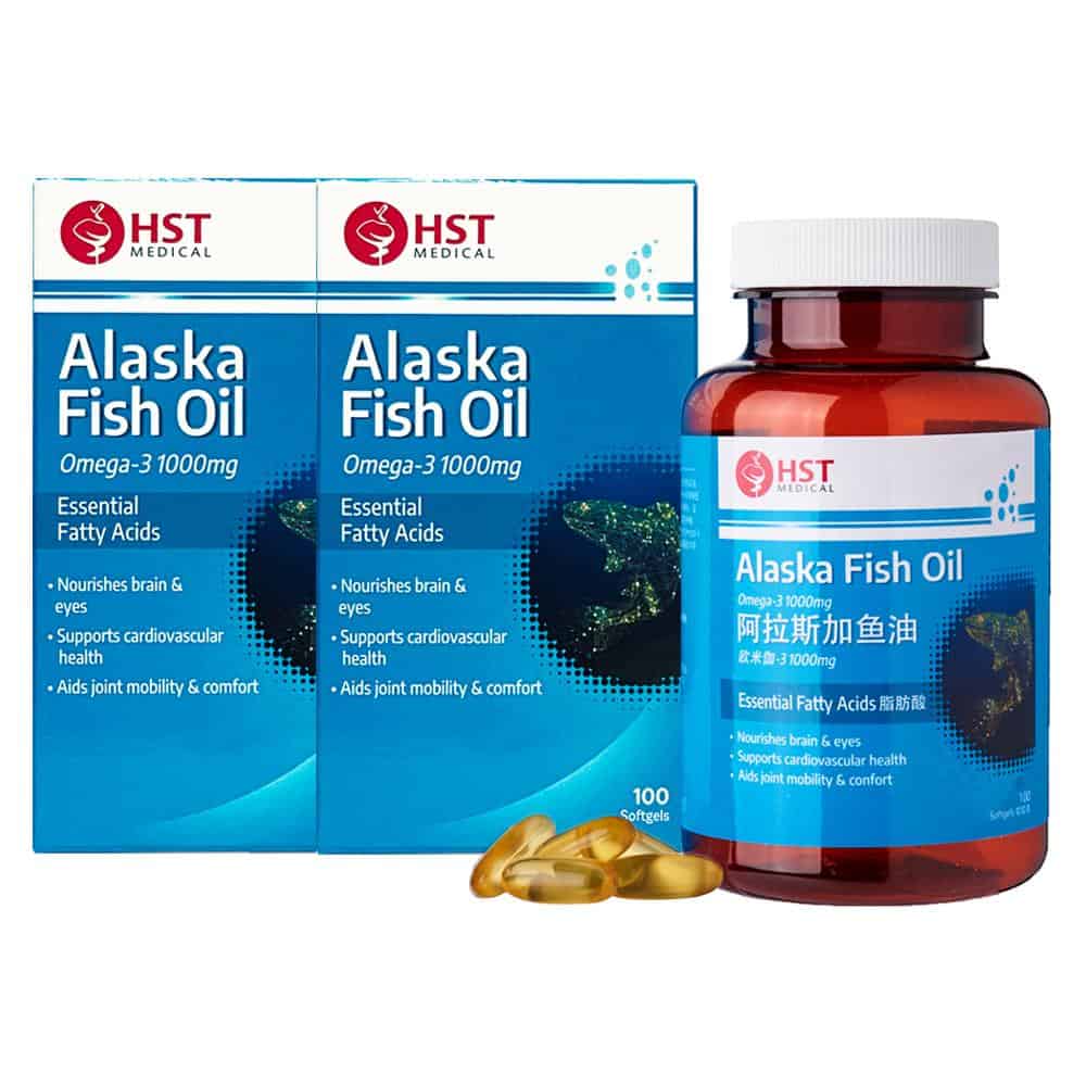 Alaska Fish Oil (Pakej Berkembar)