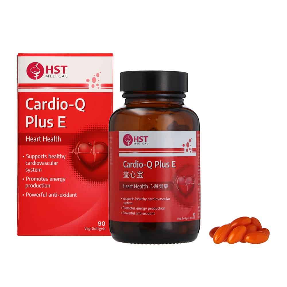 HST Medical® Cardio-Q Plus E 益心宝 [Single Pack][Heart Health Supplement]