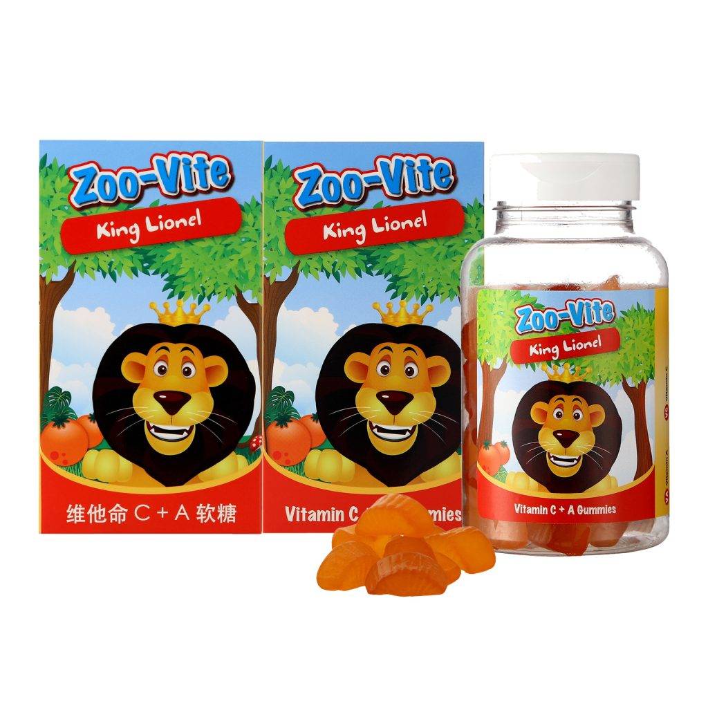 Zoo-Vite King Lionel Gummies [Twin Pack][Suitable for Kids]