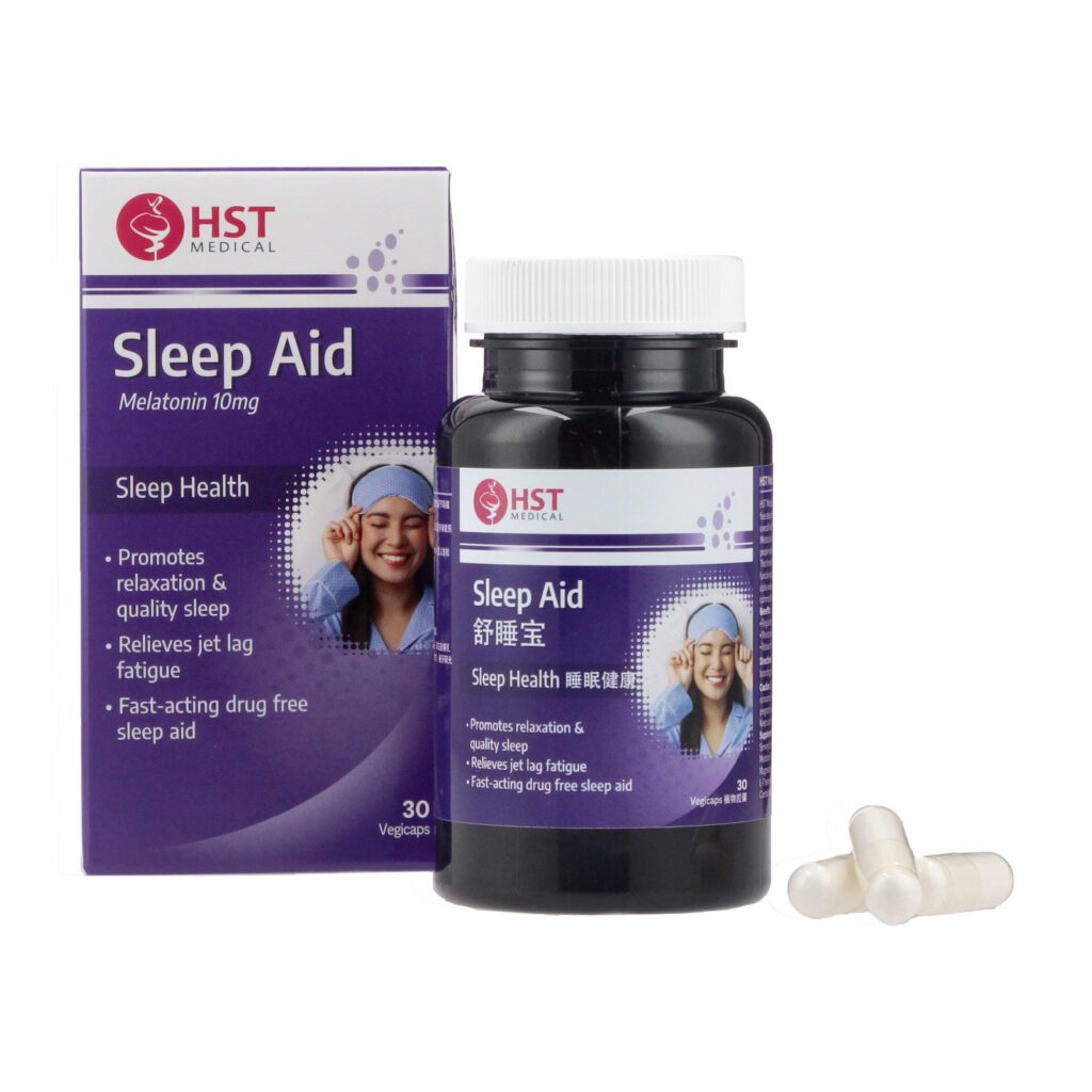 HST Medical® Sleep Aid (Melatonin 10mg) 舒睡宝 [Single Pack][Sleep Health]