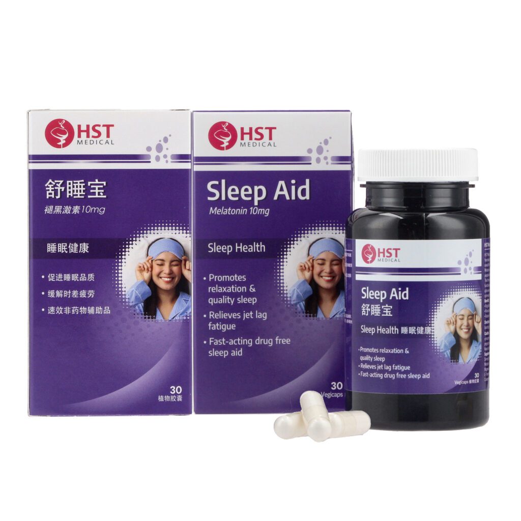HST Medical® Sleep Aid (Melatonin 10mg) 舒睡宝 [Twin Pack][Sleep Health]