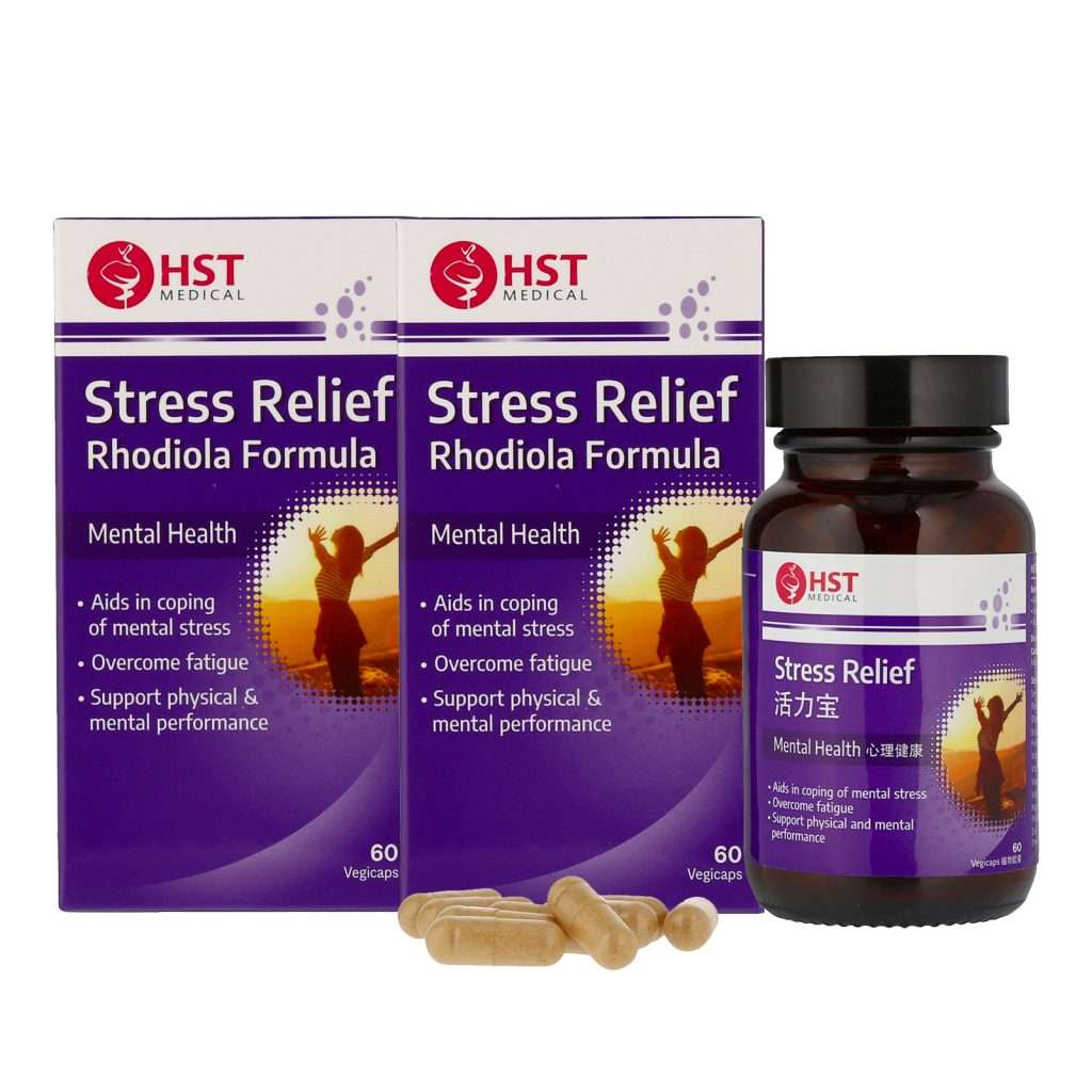 HST Medical® Stress Relief Rhodiola Formula [Twin Pack] [Mental Health]