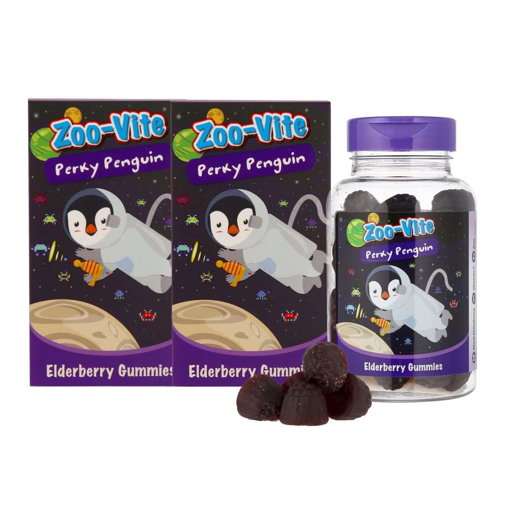 Zoo-Vite Perky Penguin Gummies [Twin Pack][Suitable for Kids]