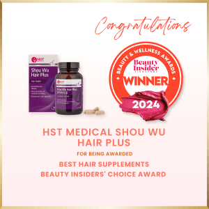 2024 Beauty Insider Health & Wellness Awards Best Hair Supplements Beauty Insiders' Choice Award - HST Medical Shou Wu Hair Plus